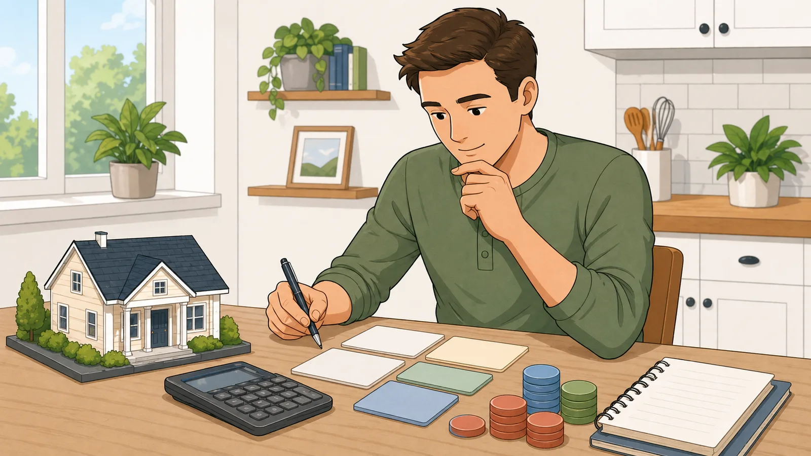 28/36 Rule Calculator instructional illustration