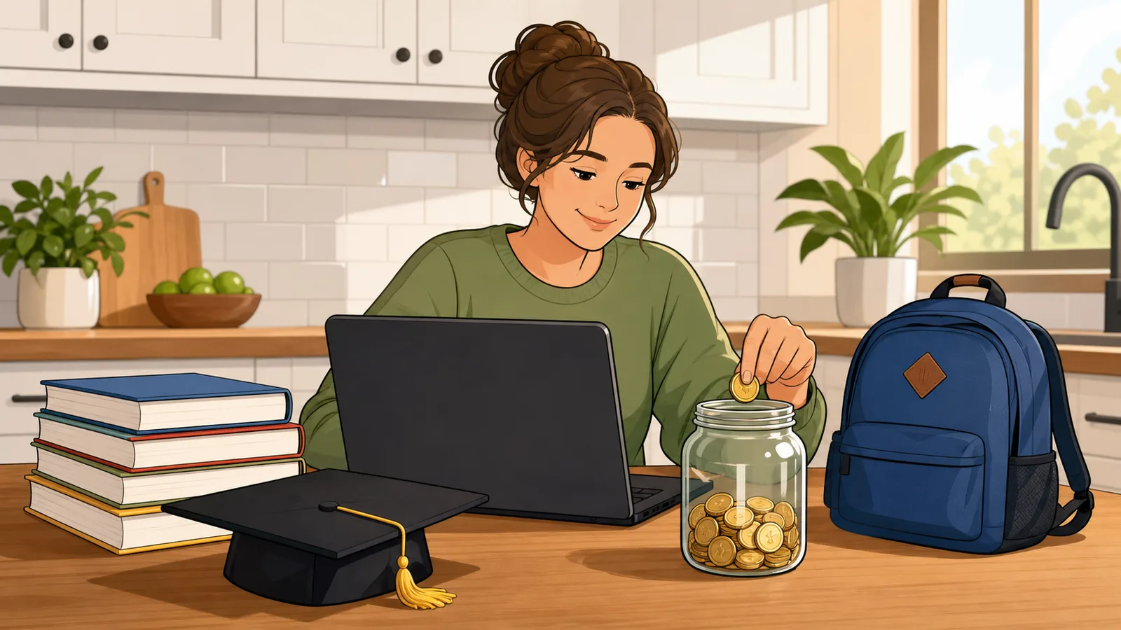 529 Plan Calculator instructional illustration