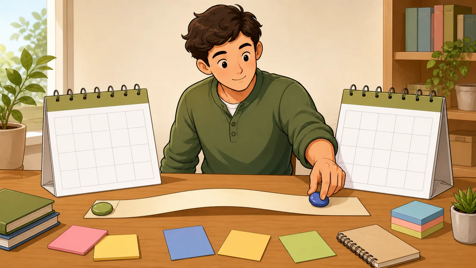 Date Duration Calculator instructional illustration