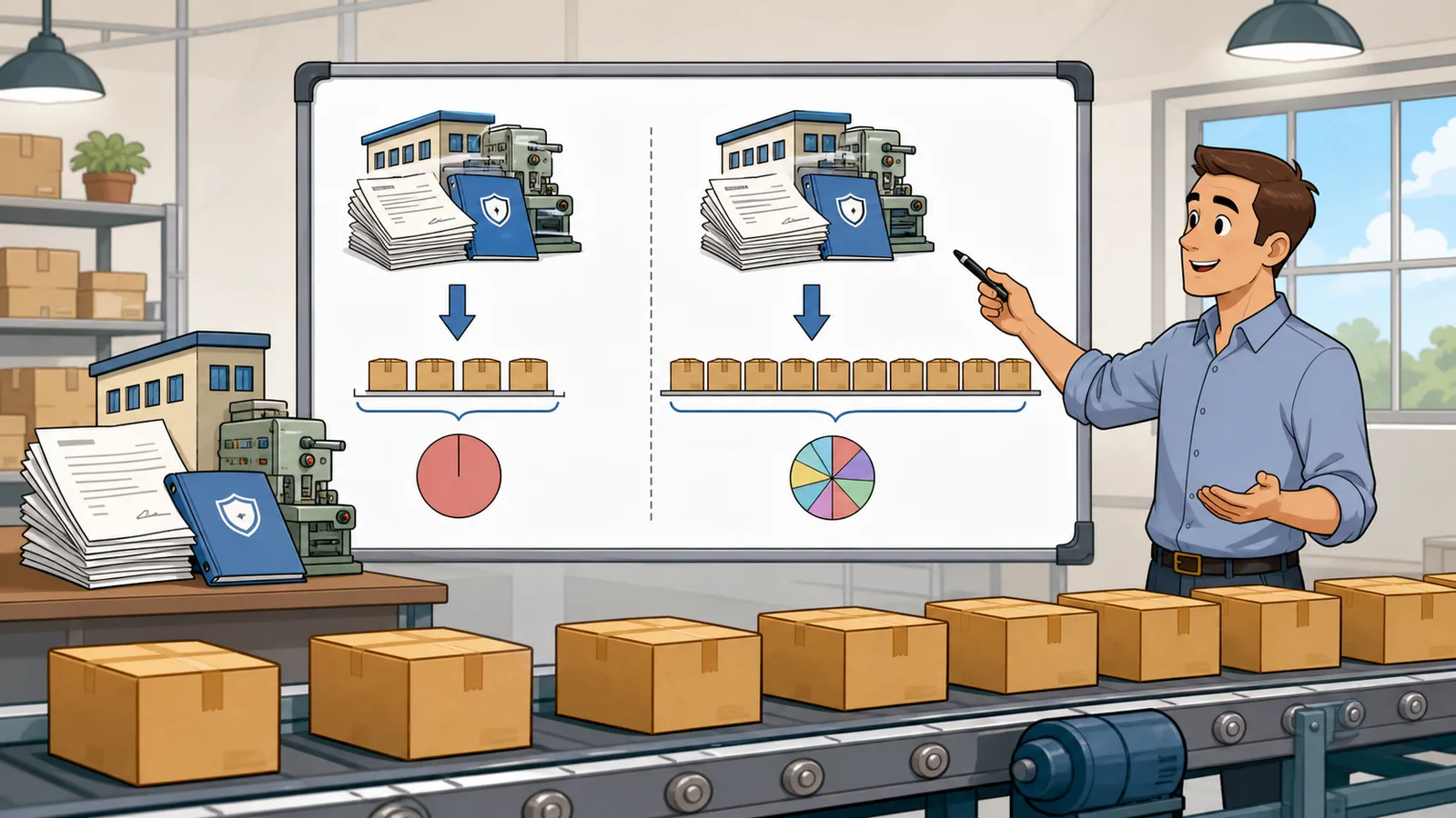 Average Fixed Cost Calculator instructional illustration