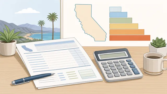 California Tax calculator card image