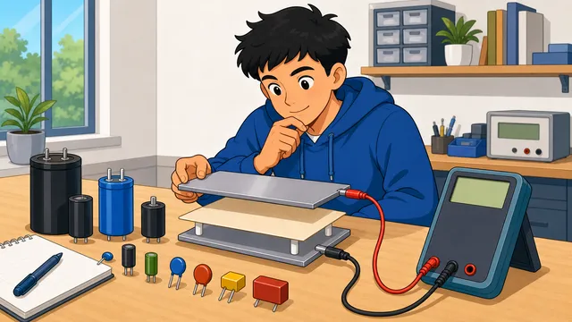 Capacitance calculator card image