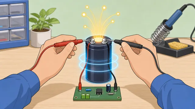 Capacitor Energy calculator card image