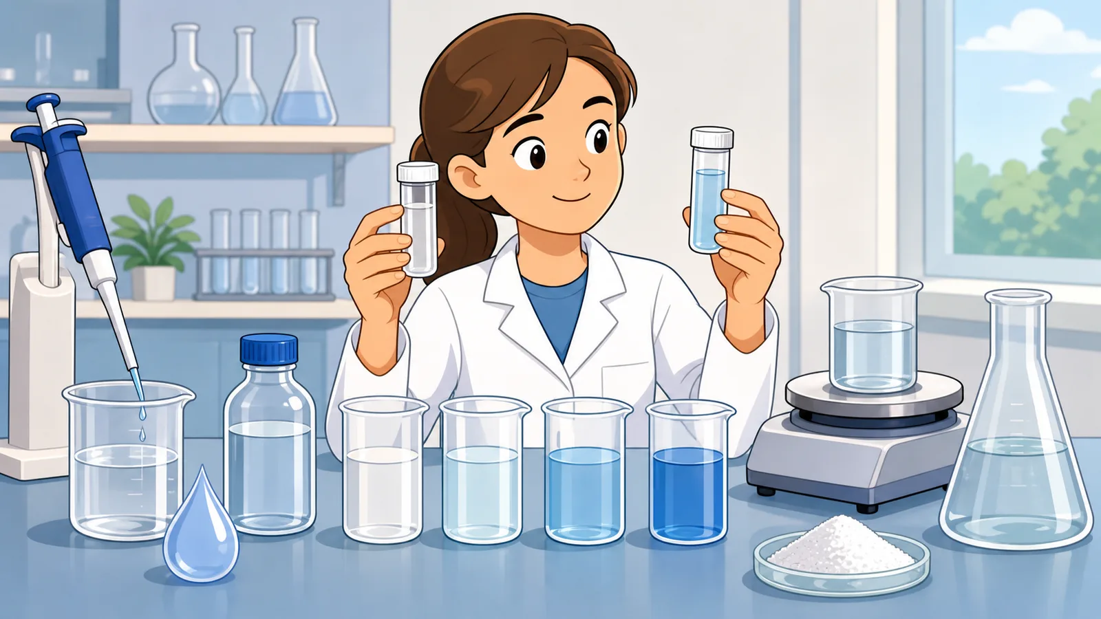 Concentration Converter instructional illustration