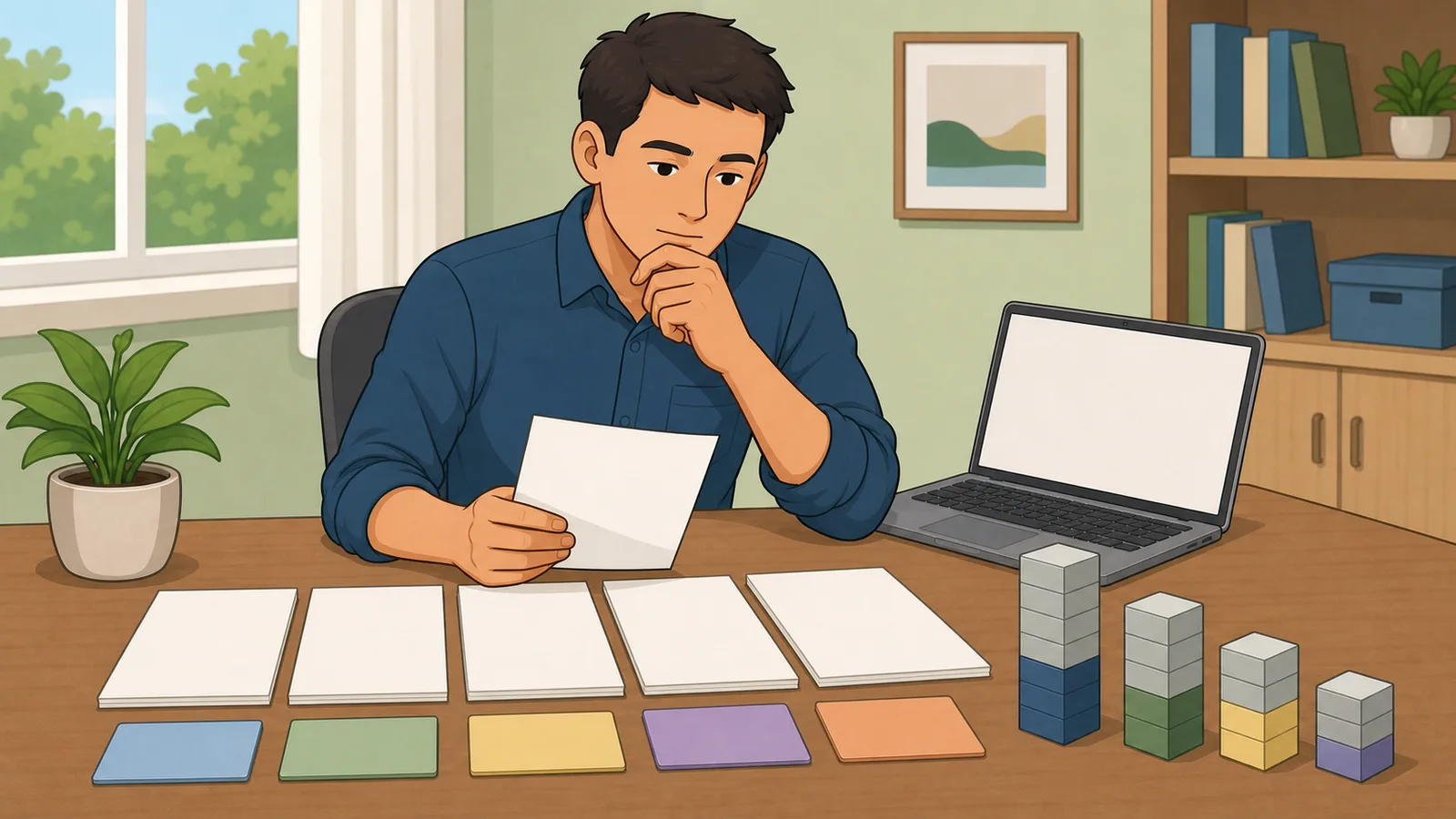 Credit Utilization Calculator instructional illustration