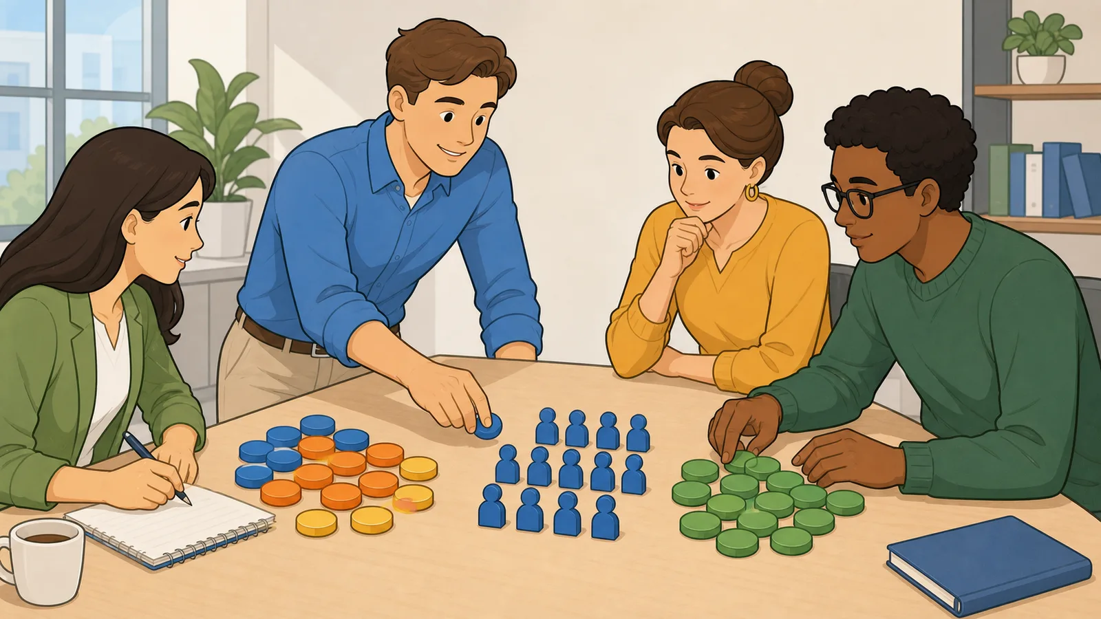 Customer Acquisition Cost Calculator instructional illustration