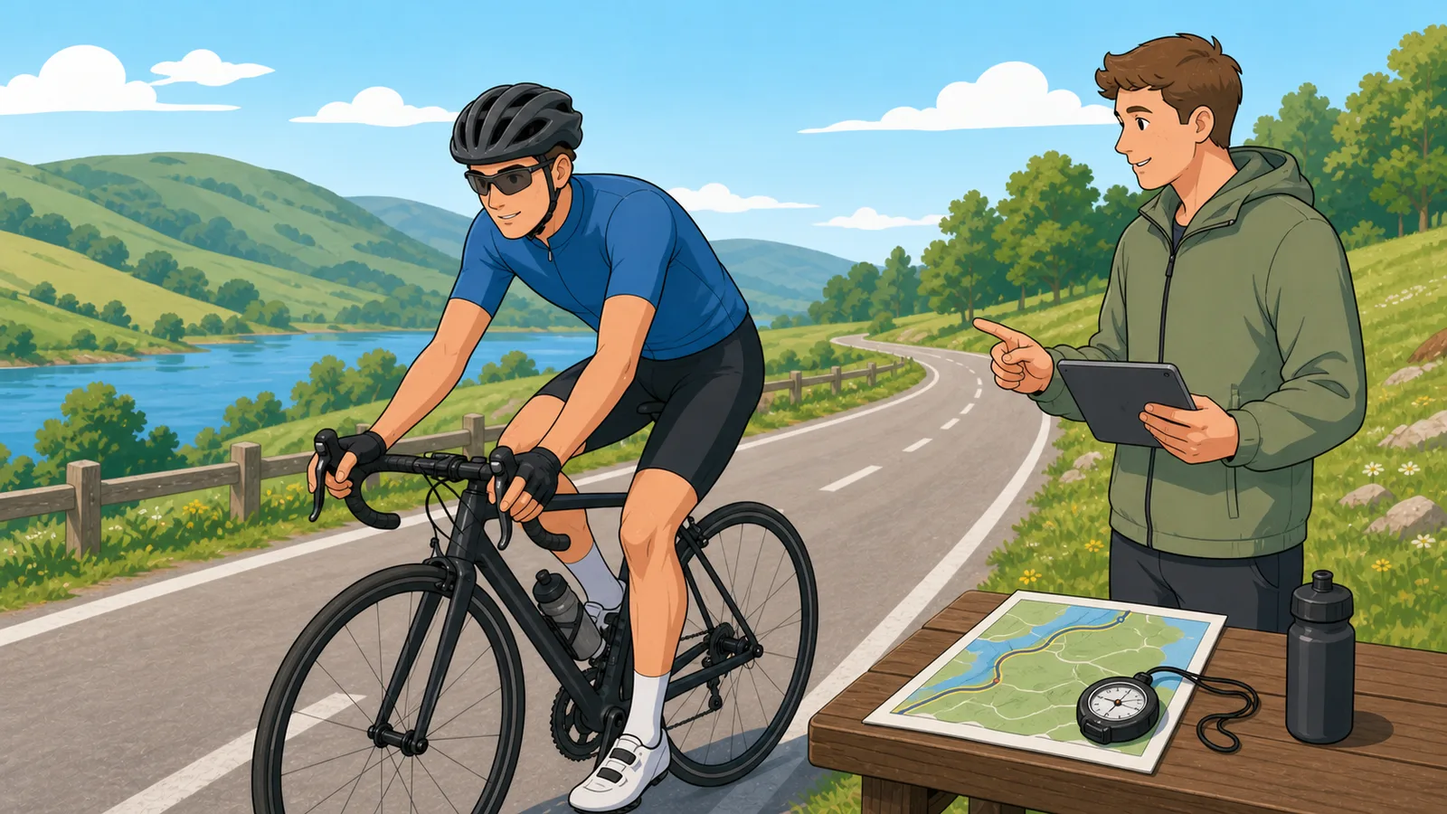 Cycling Speed Converter instructional illustration