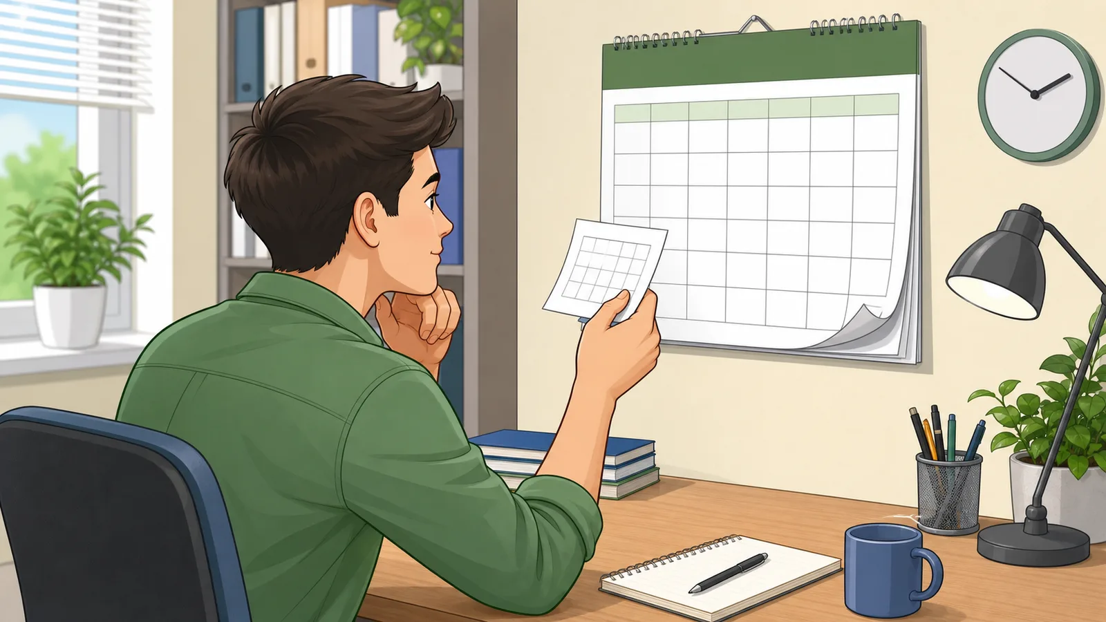 Day of Week Calculator instructional illustration