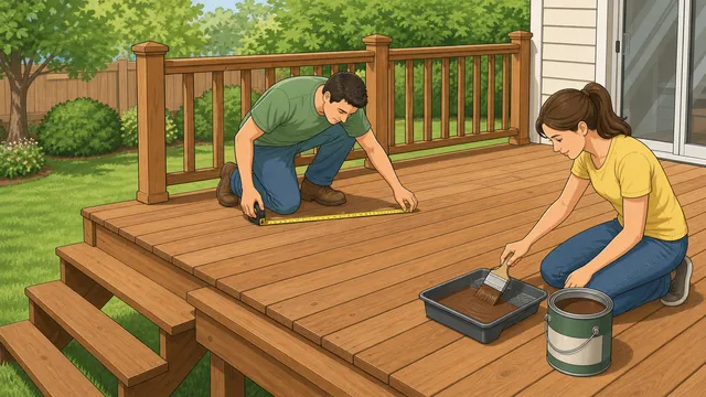 Deck Stain calculator card image