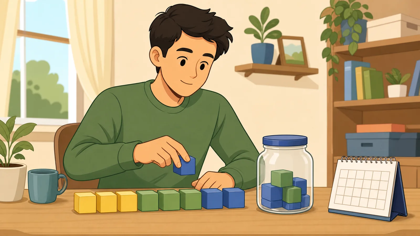 Dream Come True Calculator instructional illustration