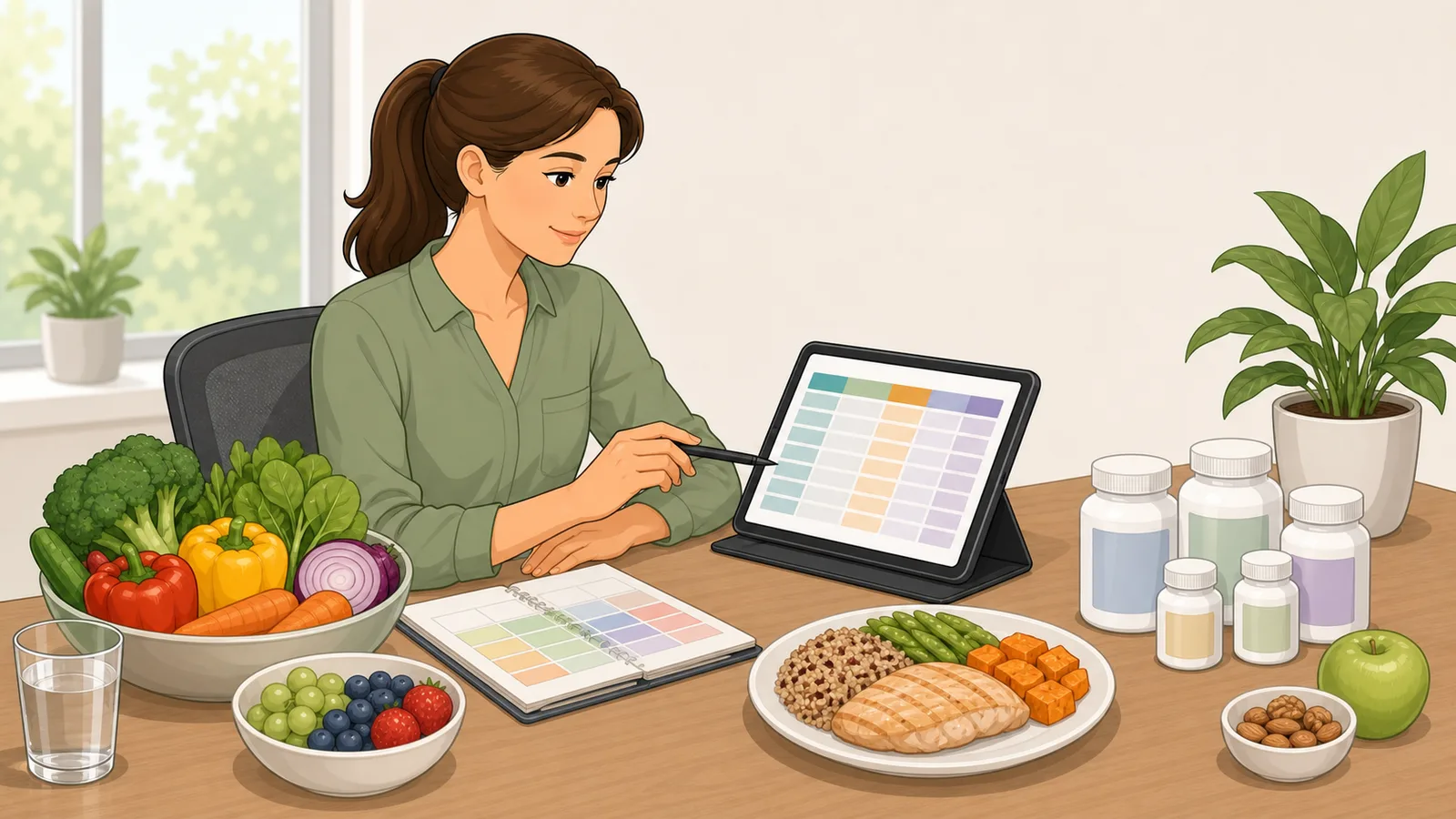 DRI Calculator instructional illustration