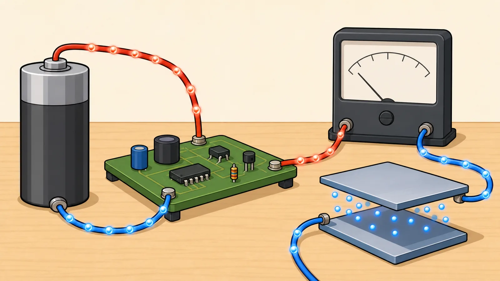 Electric Charge Converter instructional illustration