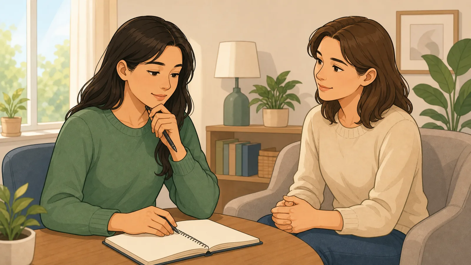 Emotional Intelligence Test Calculator instructional illustration