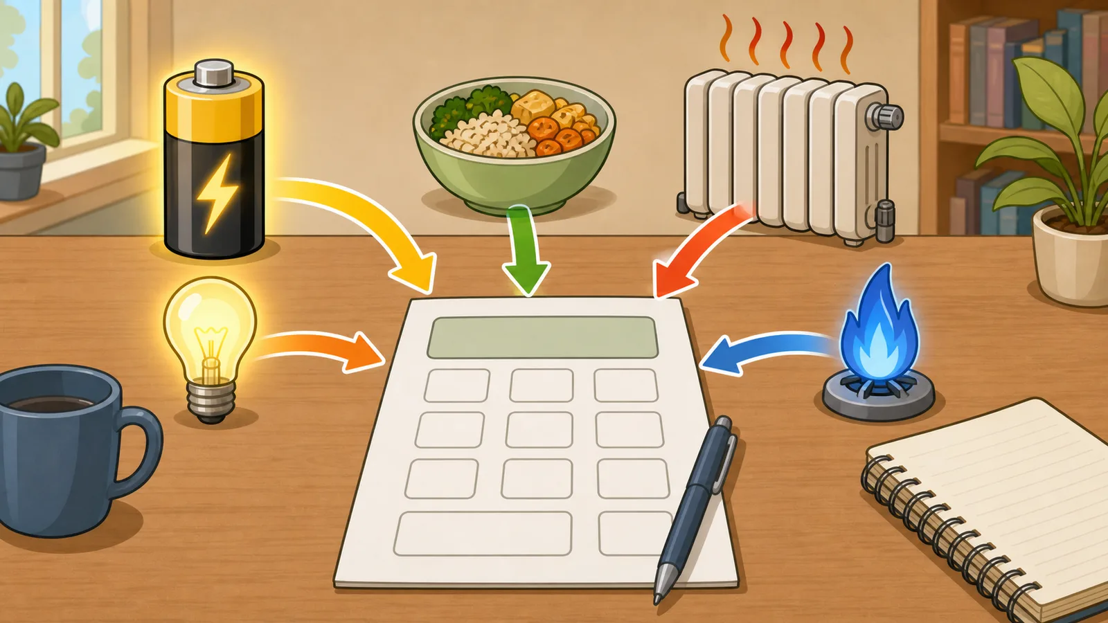 Energy Converter instructional illustration