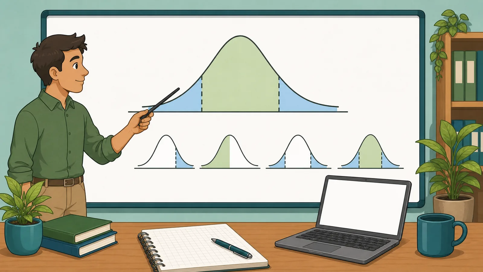 Error Function Calculator instructional illustration