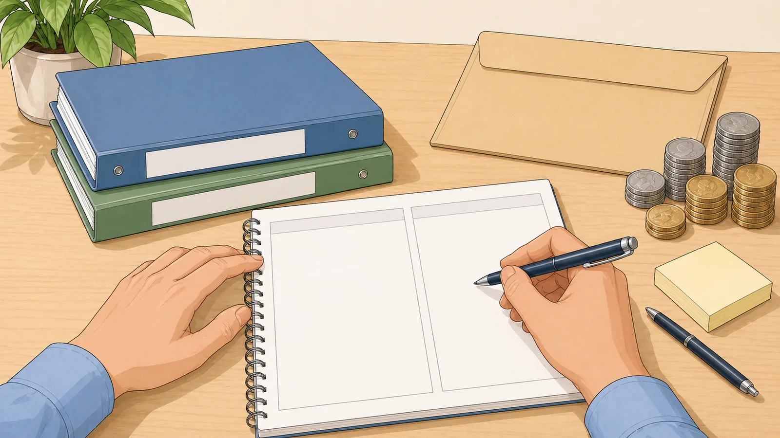 FICA Tax Calculator instructional illustration