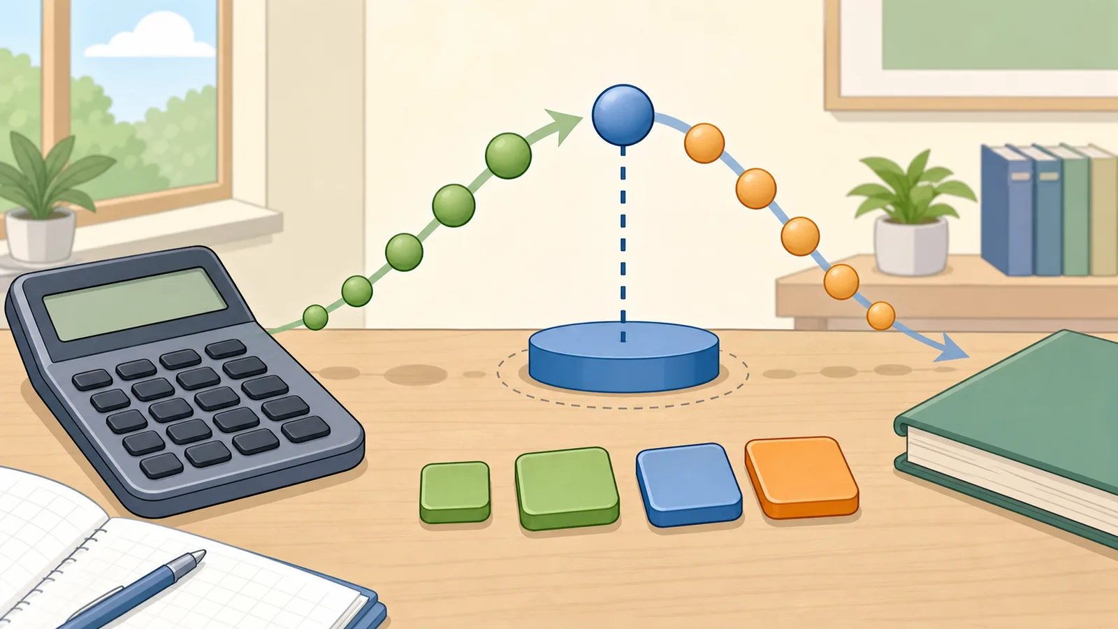Geometric Mean Calculator instructional illustration