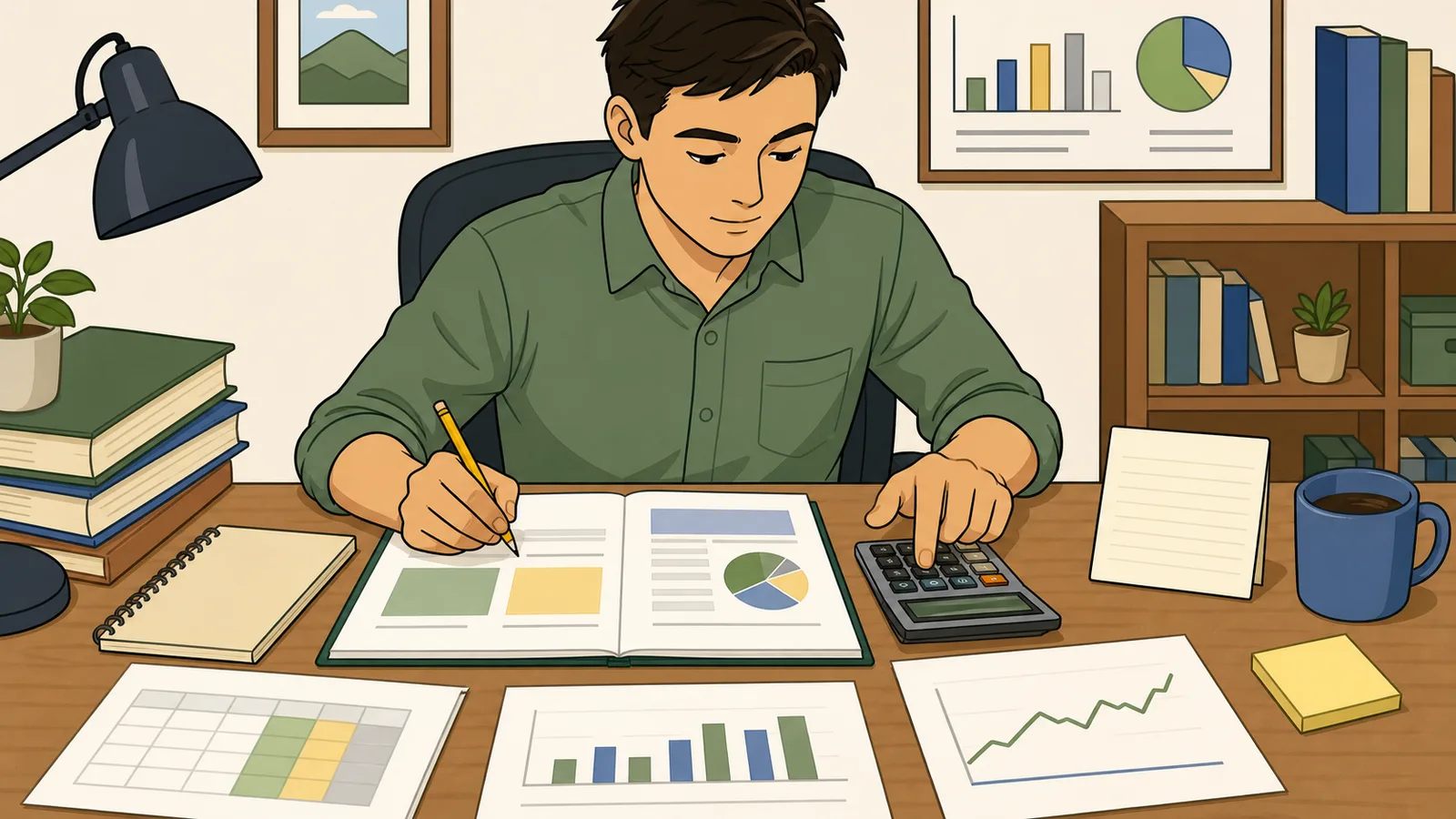 Graham Number Calculator instructional illustration