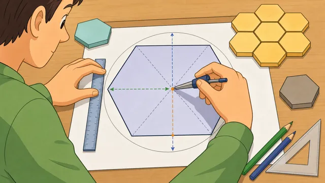 Hexagon calculator card image