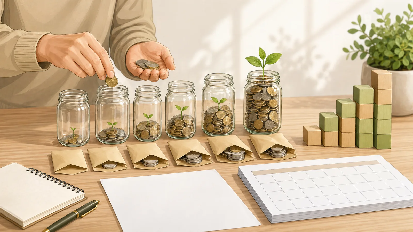 Investment Calculator instructional illustration
