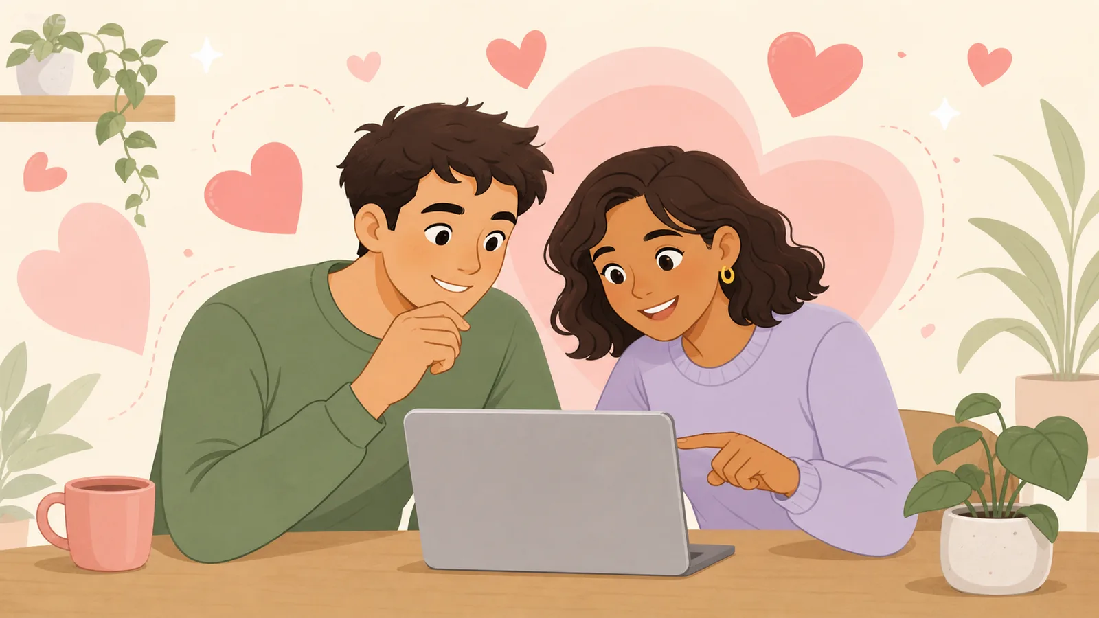 Love Calculator instructional illustration