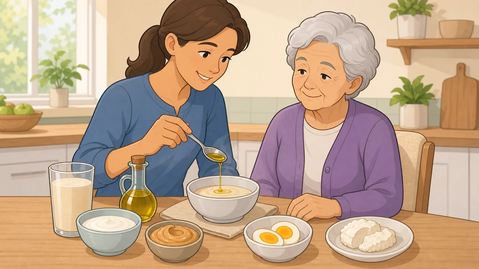 Meal Fortification Calculator instructional illustration
