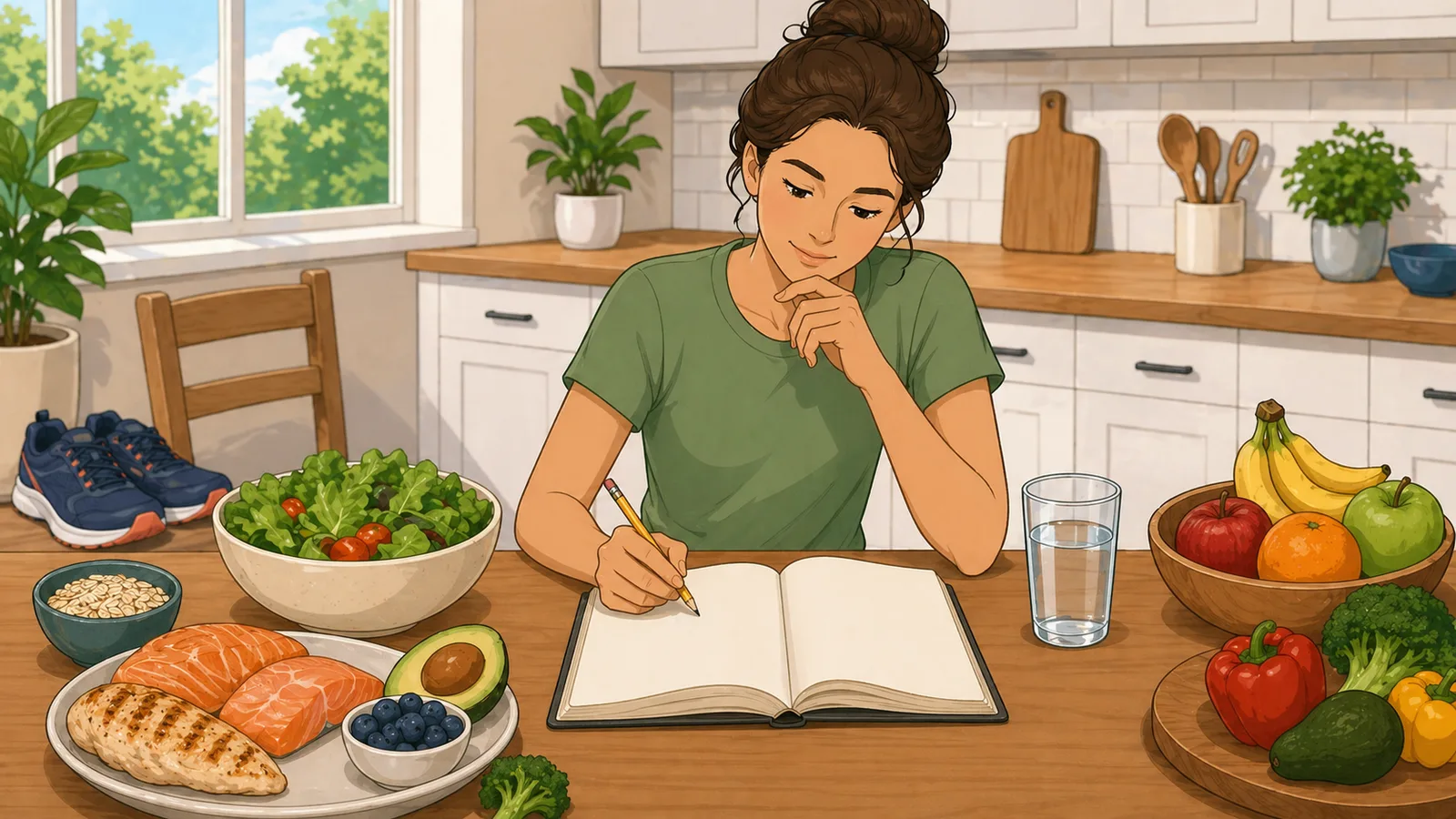 Mifflin-St Jeor Calculator instructional illustration