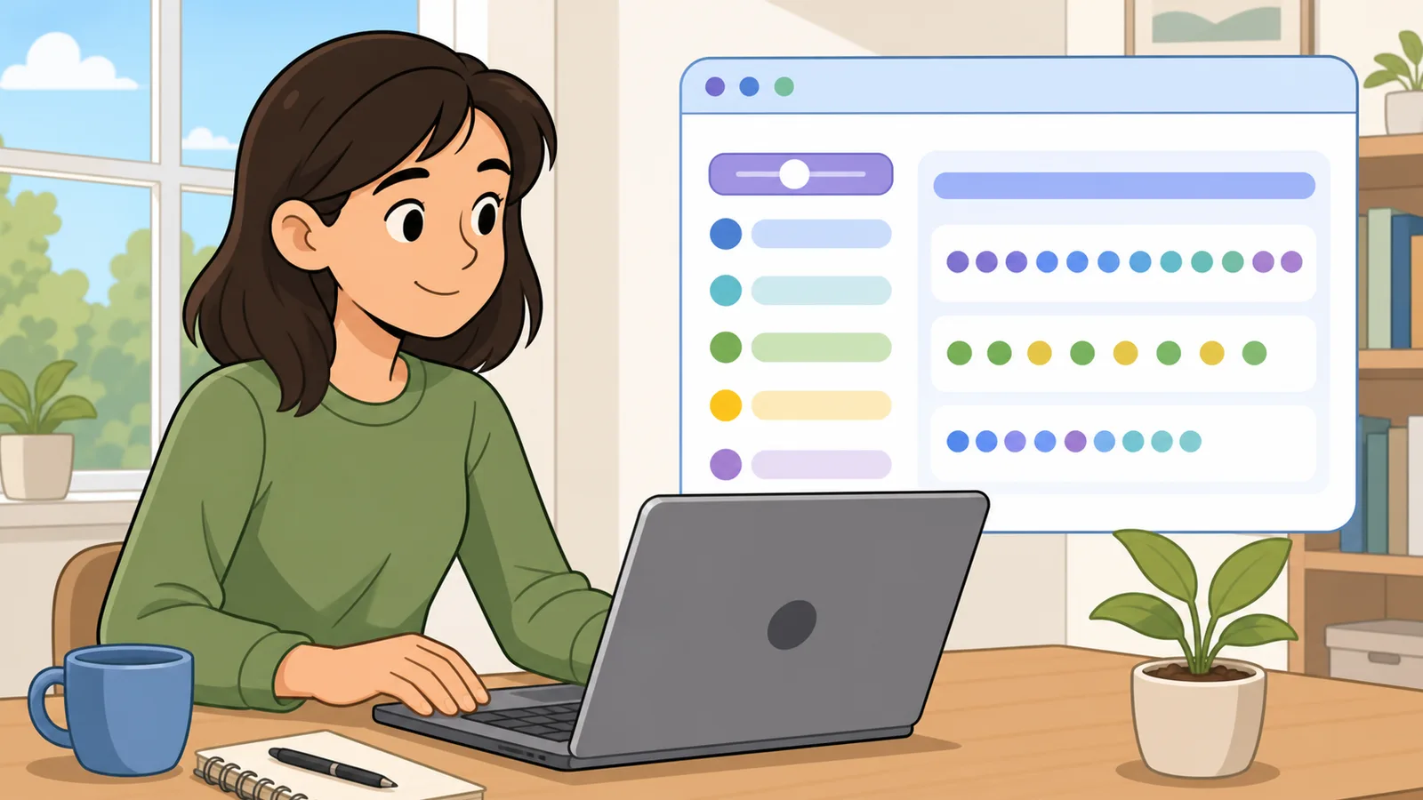 Password Generator instructional illustration