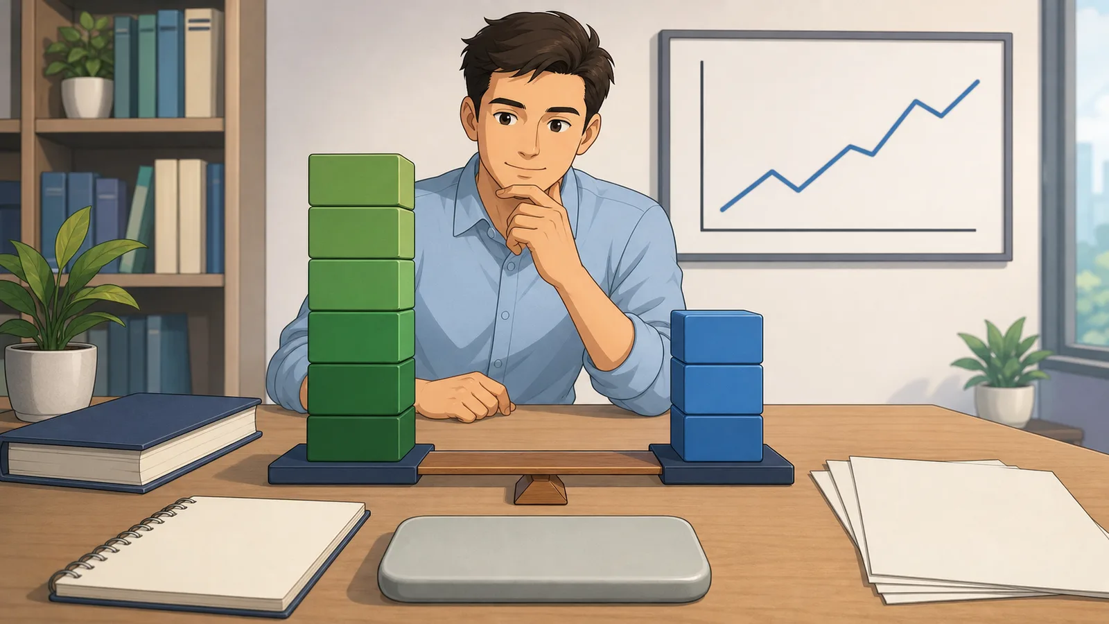 Residual Income Calculator instructional illustration