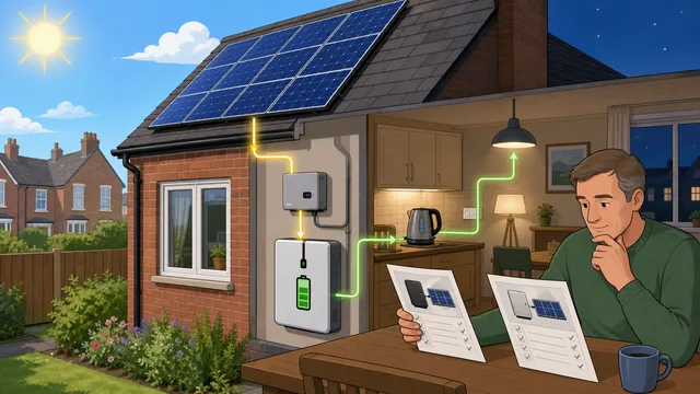 Solar Battery Payback calculator card image