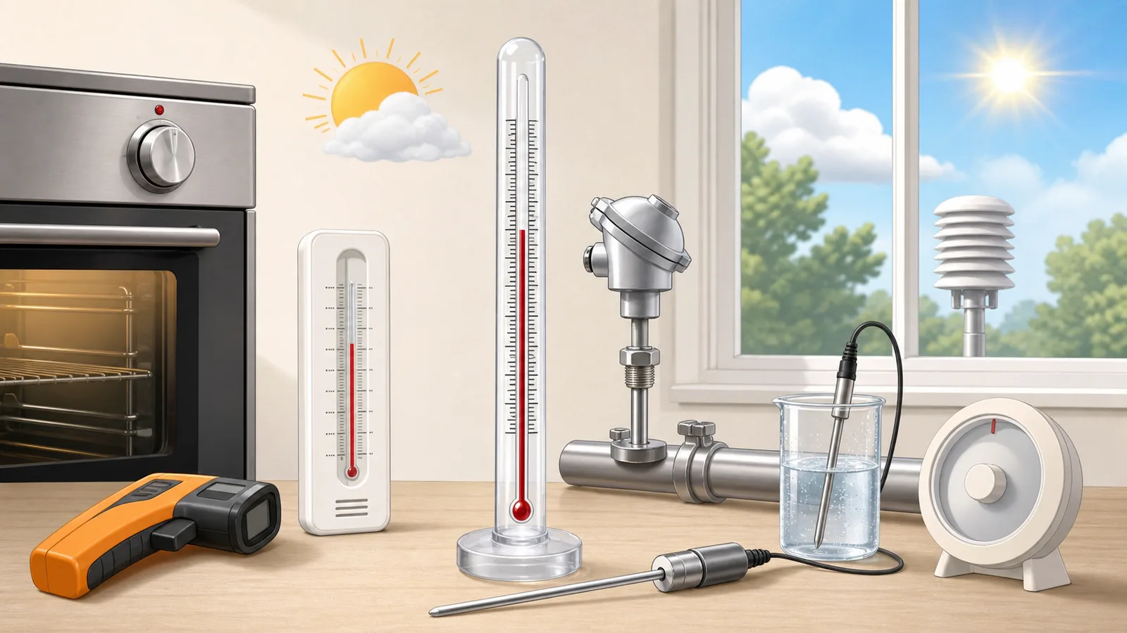 Temperature Converter instructional illustration