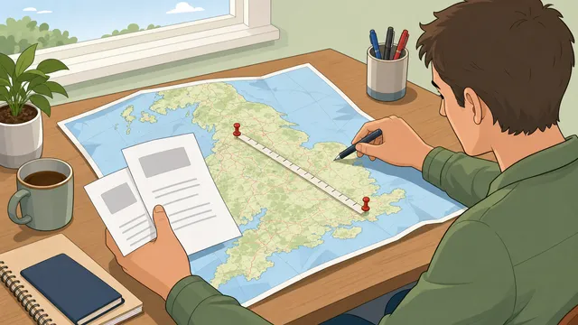 UK Postcode Distance calculator card image